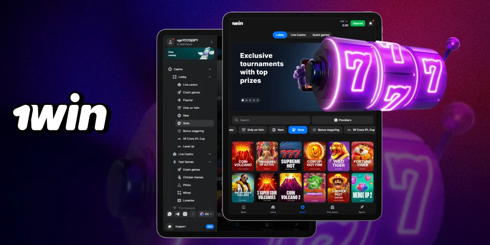 1win in India provides access to almost 10,500 games covering many subgenres